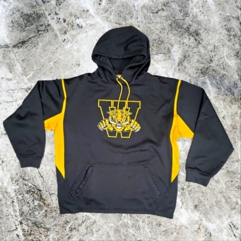 The Authentic T-Shirt Co. Men's Welland Tigers Hoodie Size S Black Hockey